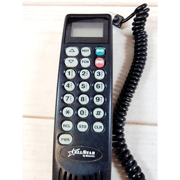 Vintage Motorola CellStar SCN2555A Cellular Phone Car With Case Untested READ - Picture 4 of 16